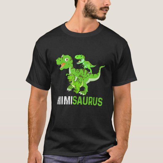 母の日ミミサウルスTレックス恐竜おもしろい耳美 Tシャツ (正面)
