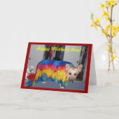 母の日モデリング服 カード (黄色い花)