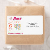 母の日ラベル ラベル (インサイチュ)