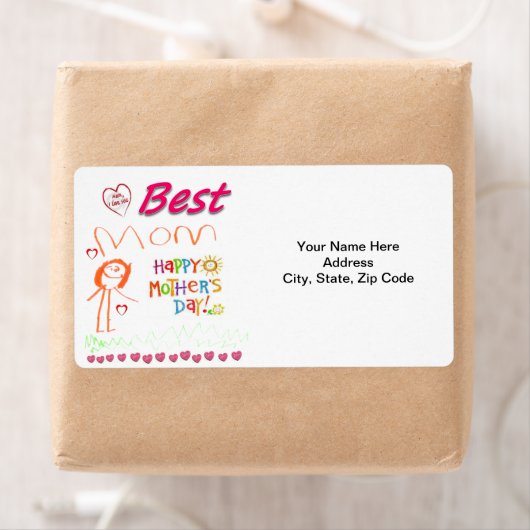 母の日ラベル ラベル (インサイチュ)