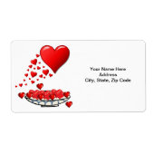 母の日ラベル ラベル (正面)