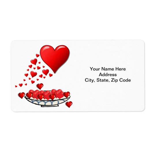 母の日ラベル ラベル (正面)