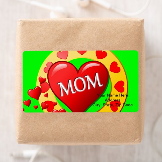 母の日ラベル ラベル (インサイチュ)