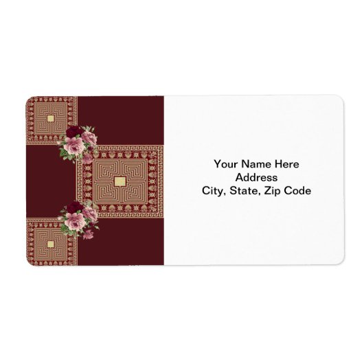 母の日ラベル ラベル (正面)