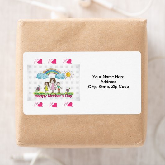 母の日ラベル ラベル (インサイチュ)