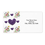 母の日ラベル ラベル (正面)