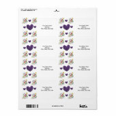 母の日ラベル ラベル (フルシート)