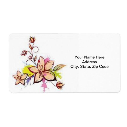 母の日ラベル ラベル (正面)