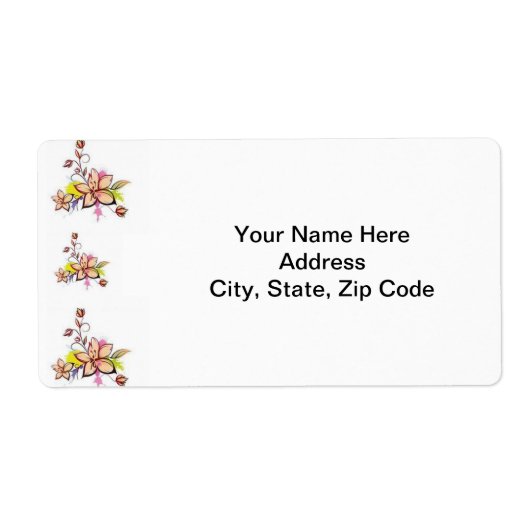 母の日ラベル ラベル (正面)