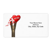 母の日ラベル ラベル (正面)