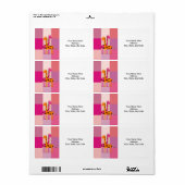 母の日ラベル ラベル (フルシート)