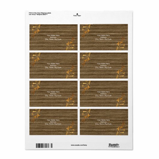 母の日ラベル ラベル (フルシート)