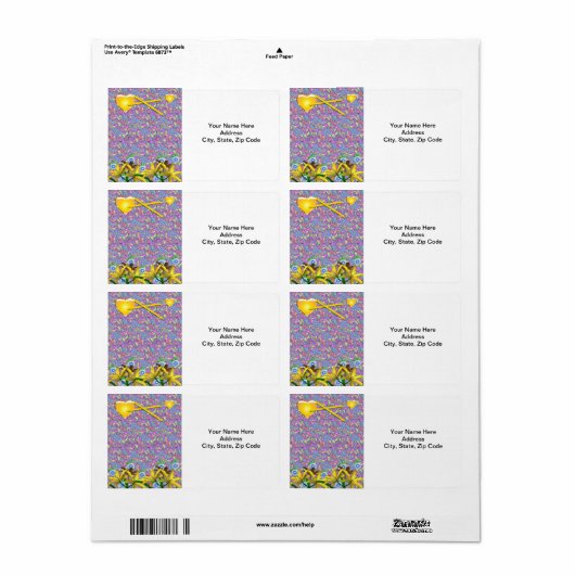 母の日ラベル ラベル (フルシート)