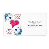 母の日ラベル ラベル (正面)