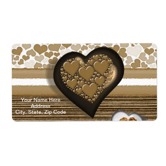 母の日ラベル ラベル (正面)