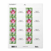 母の日ラベル ラベル (フルシート)