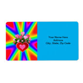 母の日ラベル ラベル (正面)