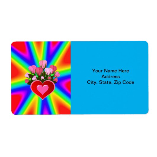 母の日ラベル ラベル (正面)