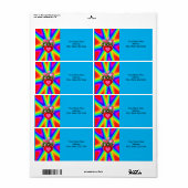 母の日ラベル ラベル (フルシート)