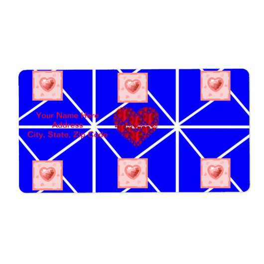 母の日ラベル ラベル (正面)