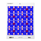 母の日ラベル ラベル (フルシート)