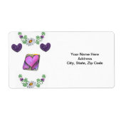 母の日ラベル ラベル (正面)