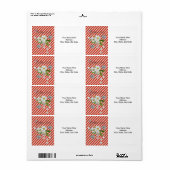 母の日ラベル ラベル (フルシート)