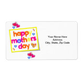 母の日ラベル ラベル (正面)