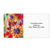 母の日ラベル ラベル (正面)