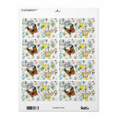 母の日ラベル ラベル (フルシート)