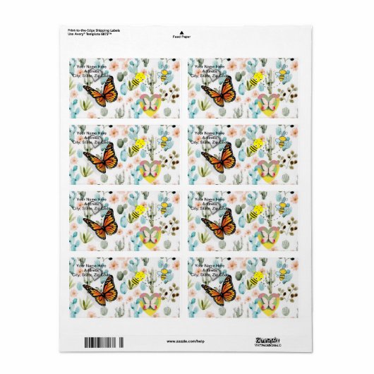 母の日ラベル ラベル (フルシート)