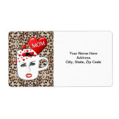 母の日ラベル ラベル (正面)