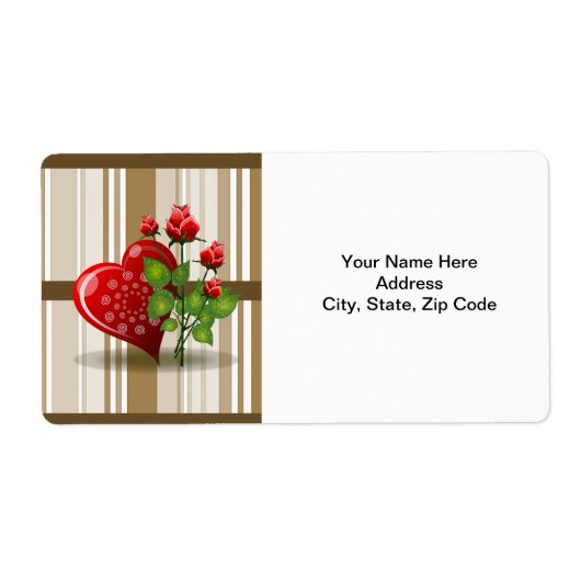 母の日ラベル ラベル (正面)