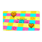 母の日ラベル ラベル (正面)