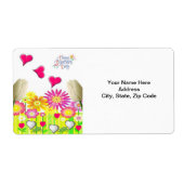 母の日ラベル ラベル (正面)