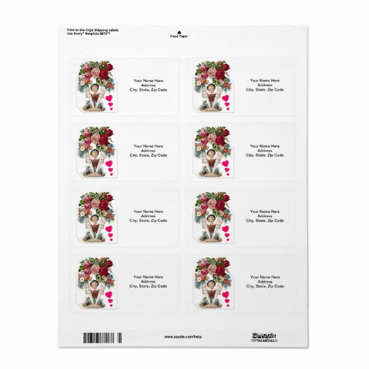 母の日ラベル ラベル (フルシート)