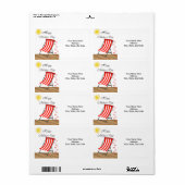 母の日ラベル ラベル (フルシート)