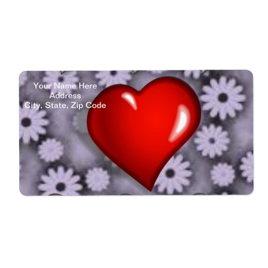 母の日ラベル ラベル (正面)