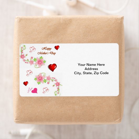 母の日ラベル ラベル (インサイチュ)