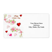 母の日ラベル ラベル (正面)