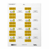 母の日ラベル ラベル (フルシート)