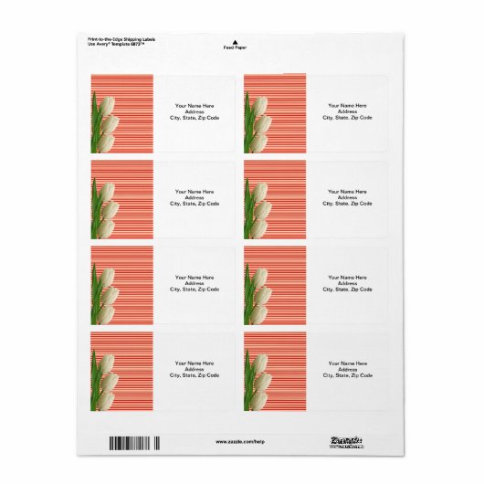 母の日ラベル ラベル (フルシート)