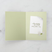 母の日リストカード カード (内部)