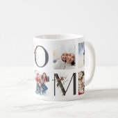 母の日ワイルドフラワーレター母 コーヒーマグカップ (正面右)