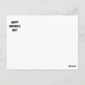 母の日人形 ポストカード (裏面)