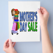 母の日売り チラシ (手)