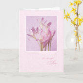 『母の日姉妹』 カード (黄色い花)