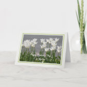 母の日帰りカード – 友人と同僚 カード (正面)