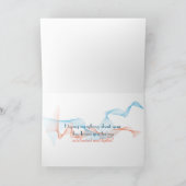 母の日帰り型のぶら下がった洗濯物 カード (内部)