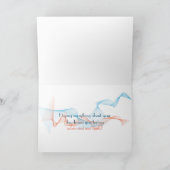 母の日帰り型のぶら下がった洗濯物 カード (内部)